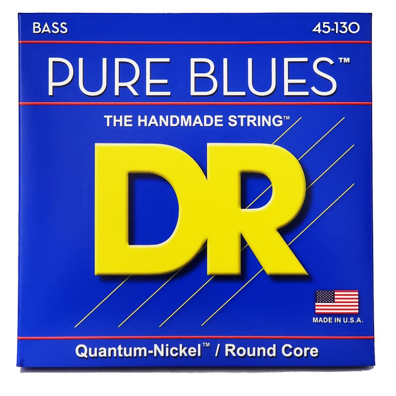 Набор струн DR Strings PURE BLUES Bass - Medium - 5-string (45-130)